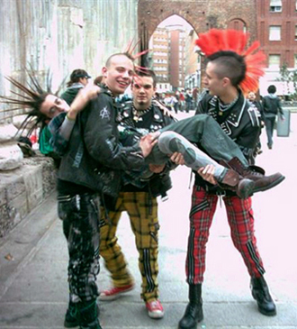 80s punk rock fashion